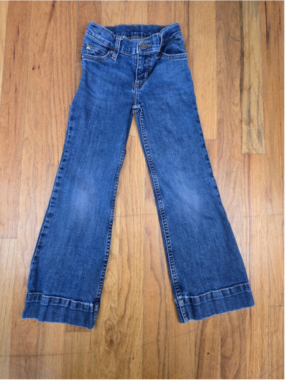Girls Wrangler Jeans Size 6 Blue